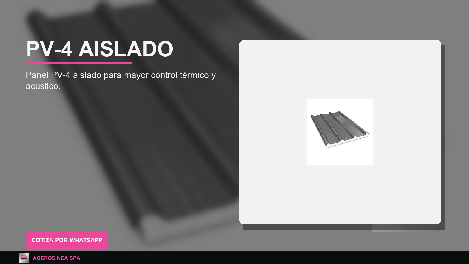 Banner PV-4 Aislado